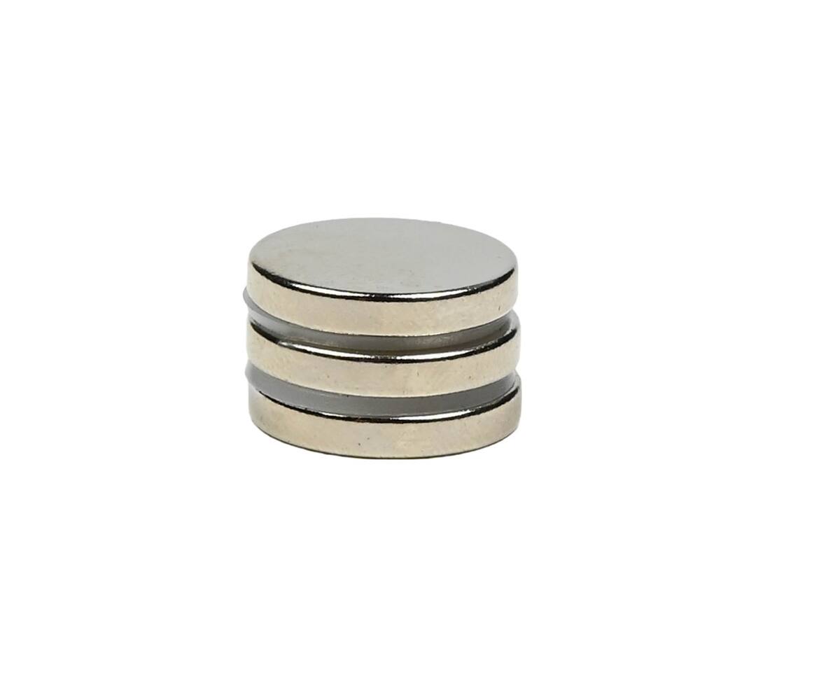 3x Supersterke Magneten 18x3mm voor Whiteboards & Koelkasten