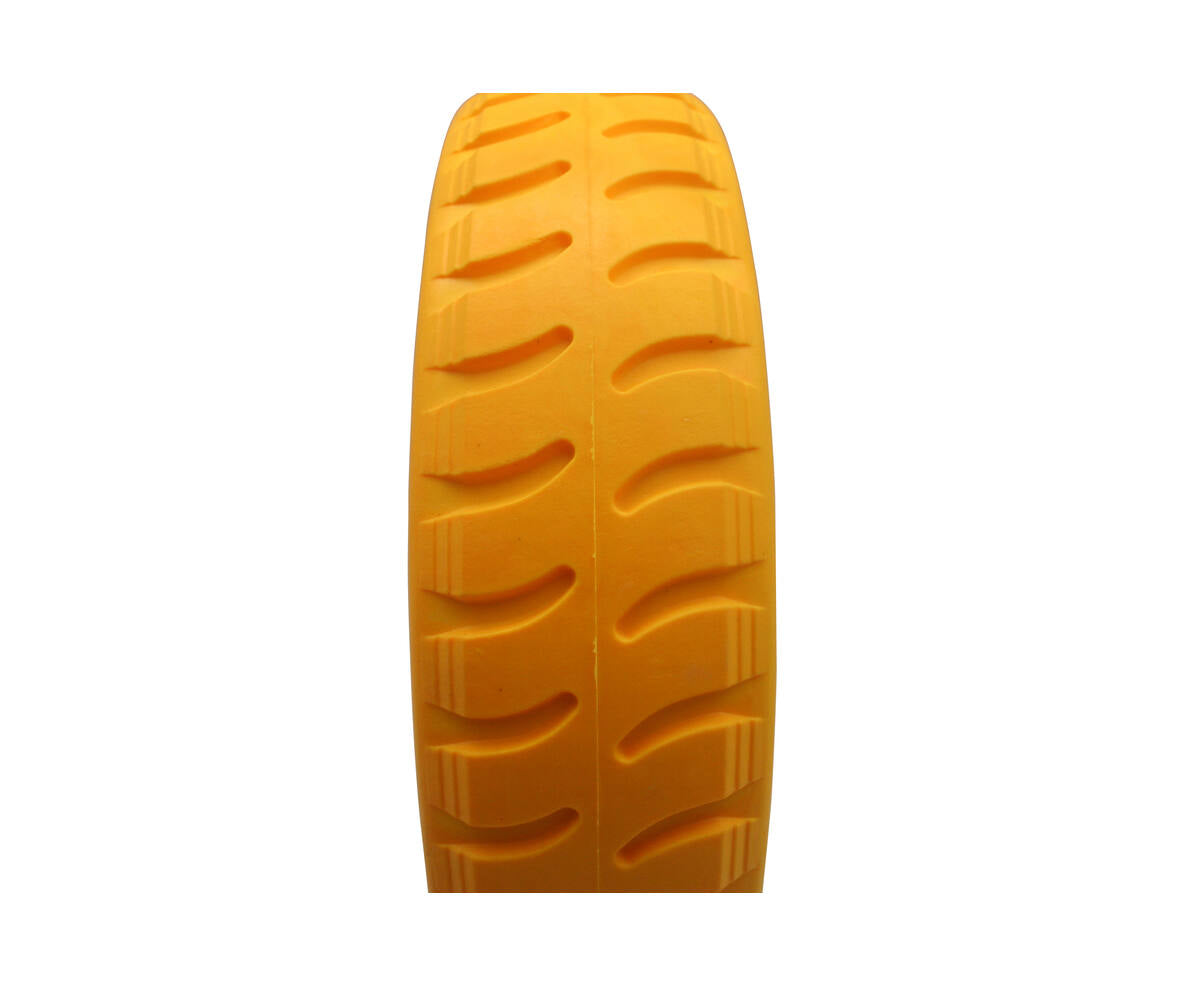 Kruiwagenwiel ø380 mm PU, 4.00-8", anti-lek, ideaal voor tuinwerk