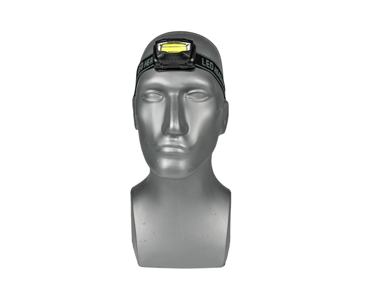 Kantelbare 3W COB Hoofdlamp, 150 Lumen, 3 Verlichtingsstanden
