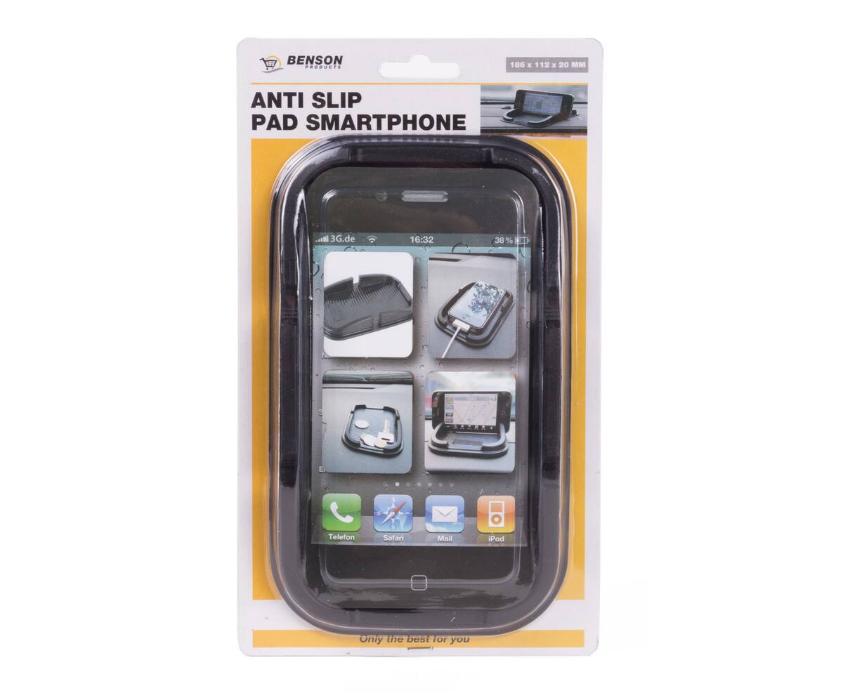 Anti-slip Mat 186x112x20 mm voor Smartphone en Sleutels in Auto