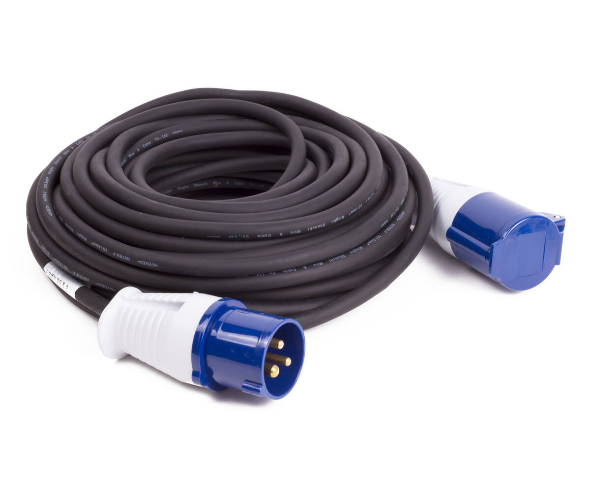 CEE Verlengsnoer 20m Neopreen IP44 - Ideaal voor Buitenactiviteiten