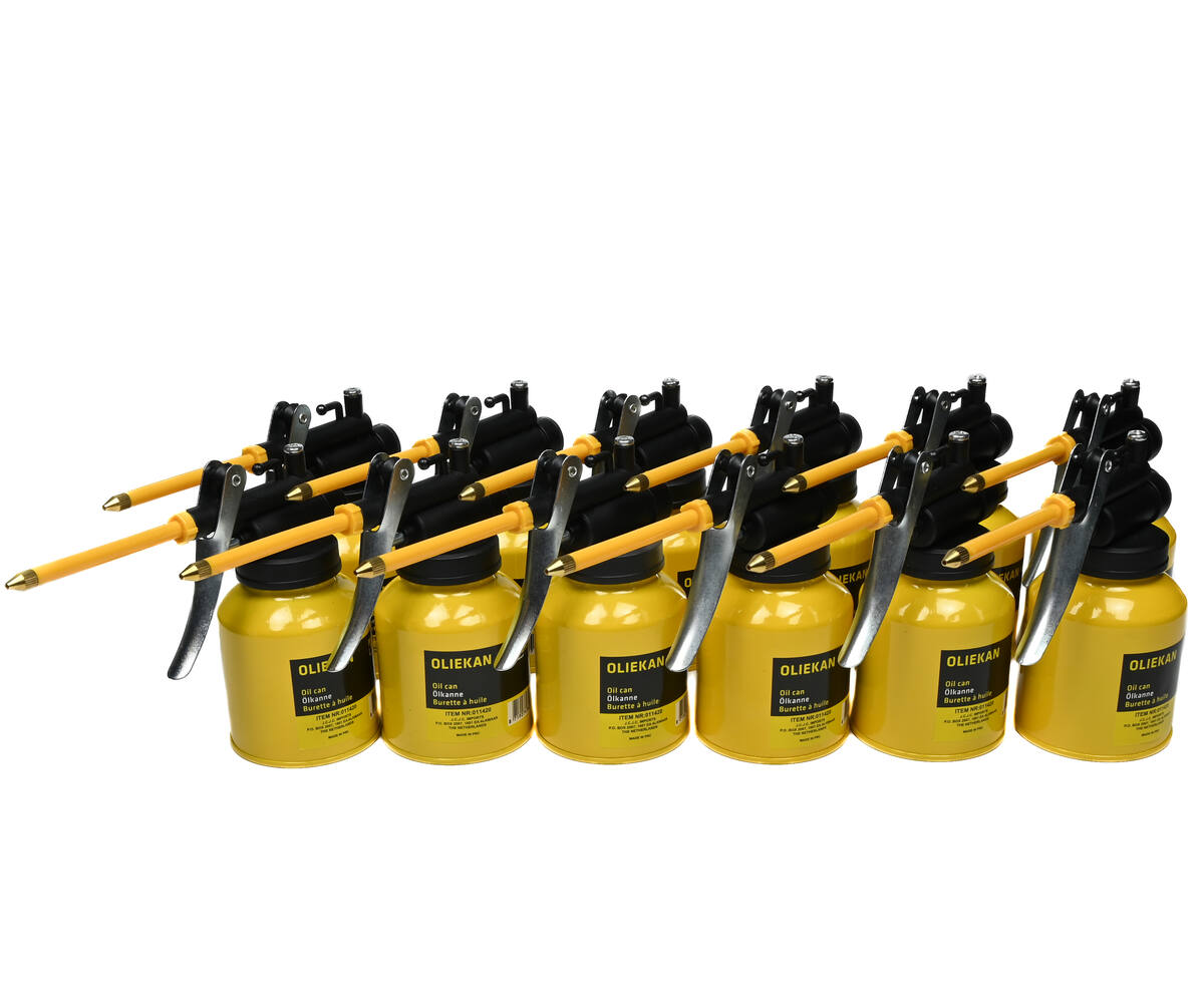Oliekan 250 ml met Flexibele Tuit voor Precieze Smering van Gereedschap