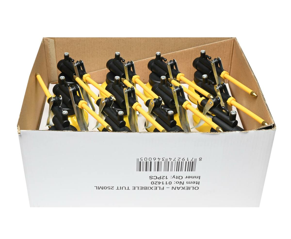Oliekan 250 ml met Flexibele Tuit voor Precieze Smering van Gereedschap