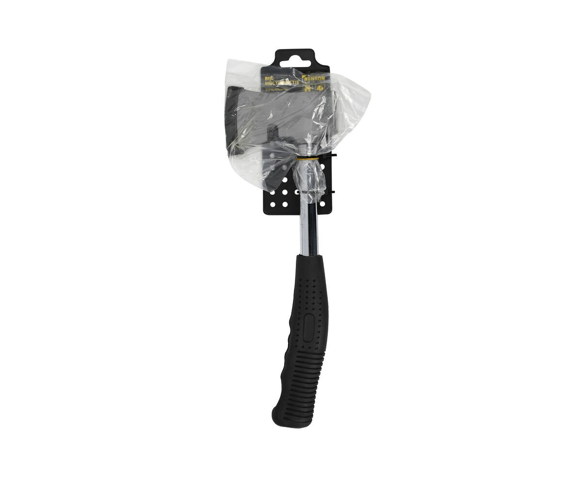 34 cm Bijl met Gebogen Steel, Anti-slip Grip, Ideaal voor Hout Hakken