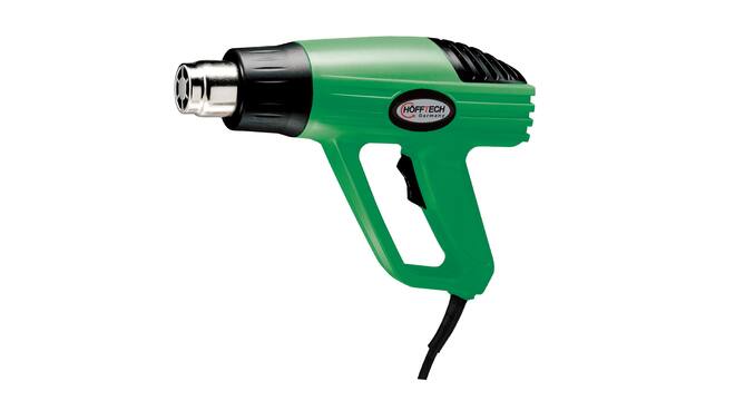 2000W Heteluchtpistool, 400/600°C, Verf Verwijderen, 4 Accessoires