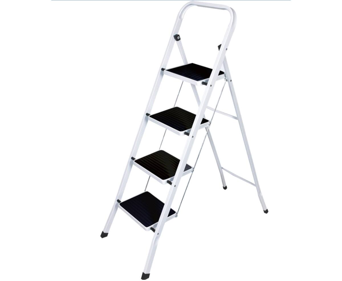 Huishoudtrap 4 Treden - Anti-slip, 150kg max, Lampen Vervangen