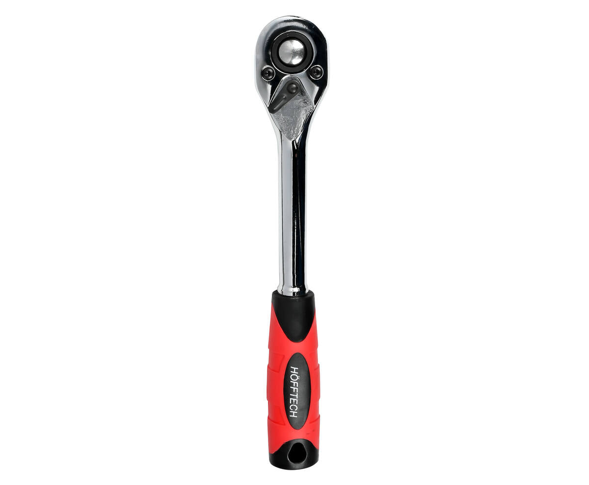 Ratel 1/2" Cr-V, 72-tands, ideaal voor auto- en fietsreparaties