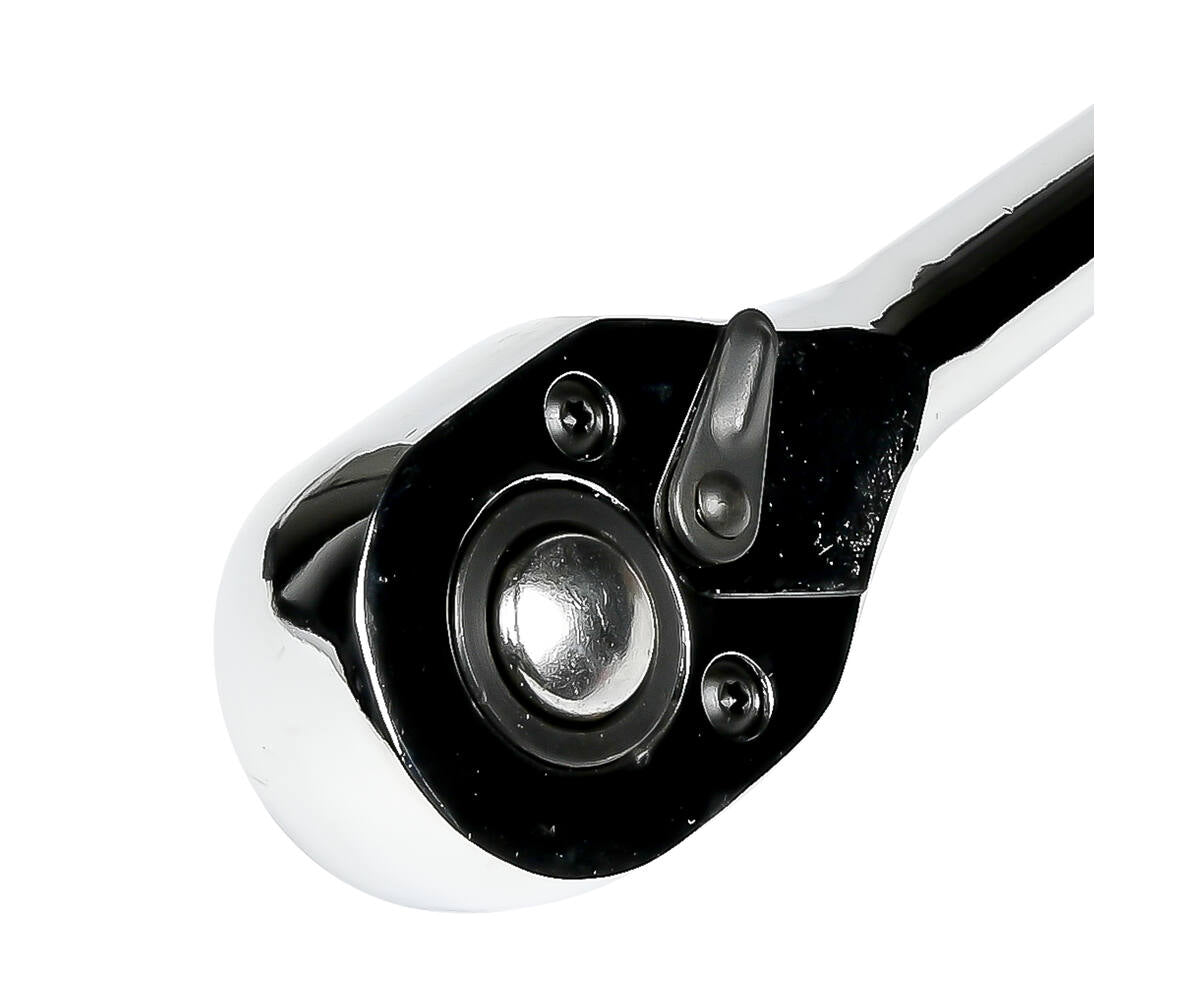 Ratel 1/2" Cr-V, 72-tands, ideaal voor auto- en fietsreparaties