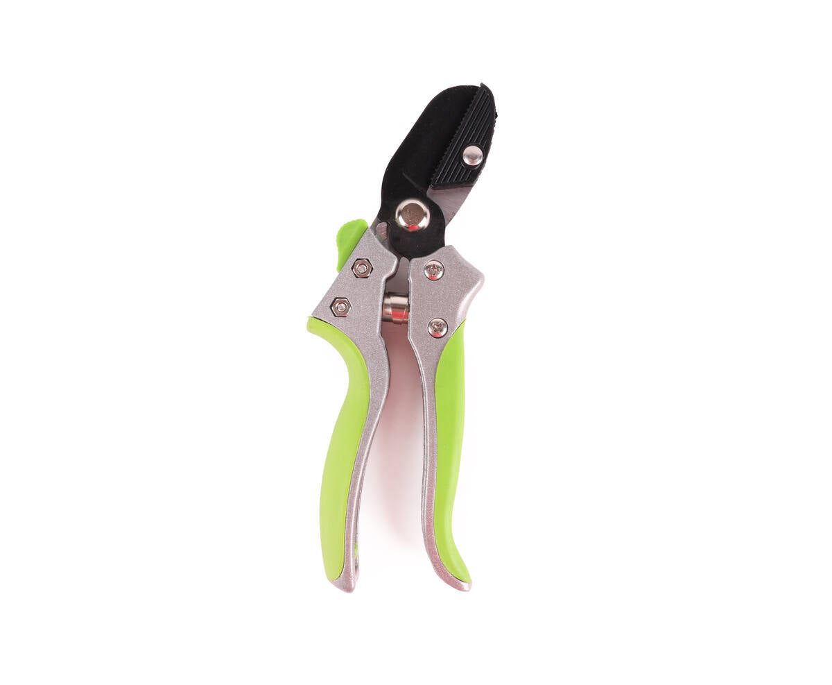 Snoeischaar 20 cm, Aambeeld, Soft Grip, Voor Takken tot 1,5 cm.