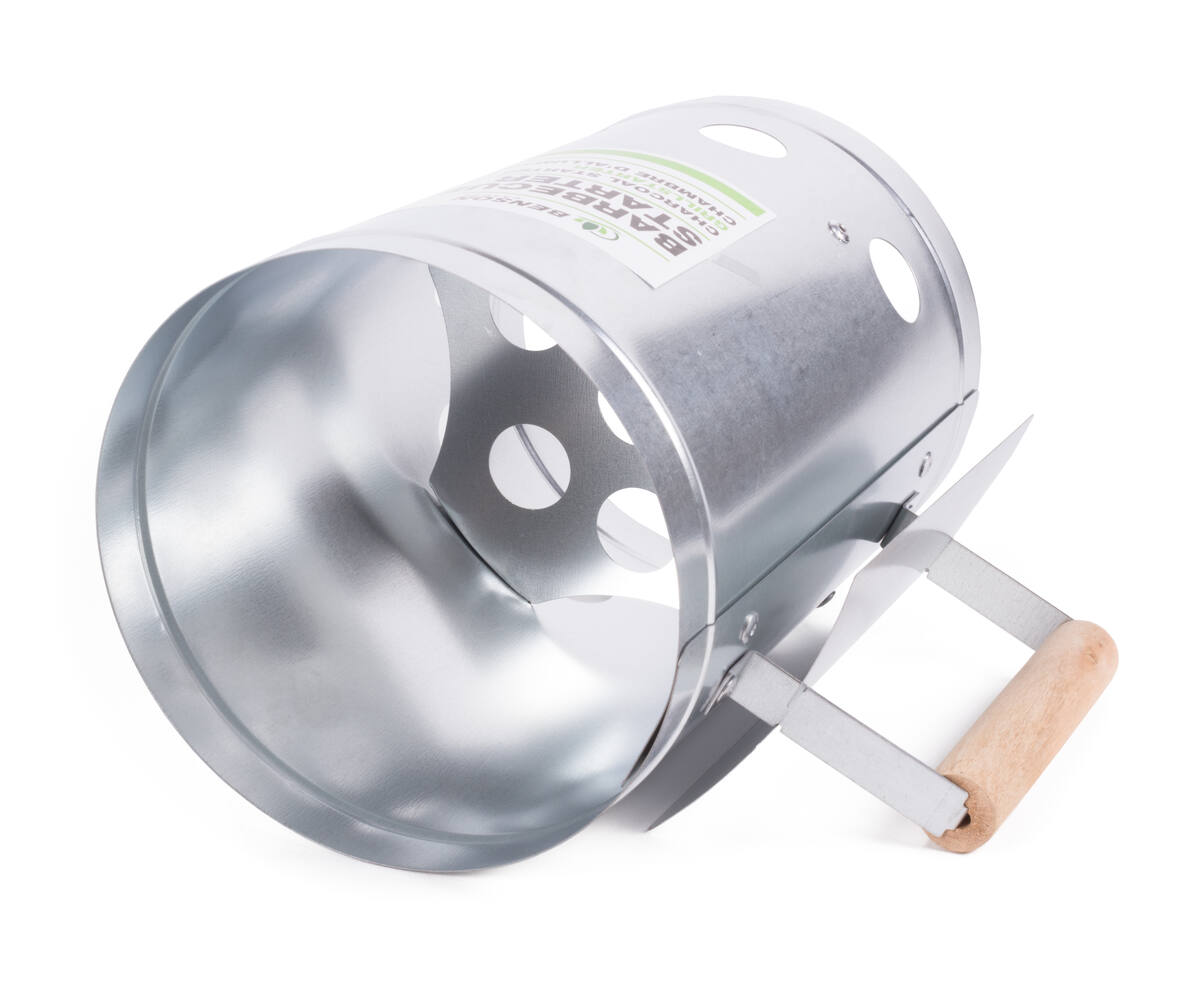 BBQ Starter ø17 x 27 cm - Snelle Houtskoolontsteker voor BBQ's