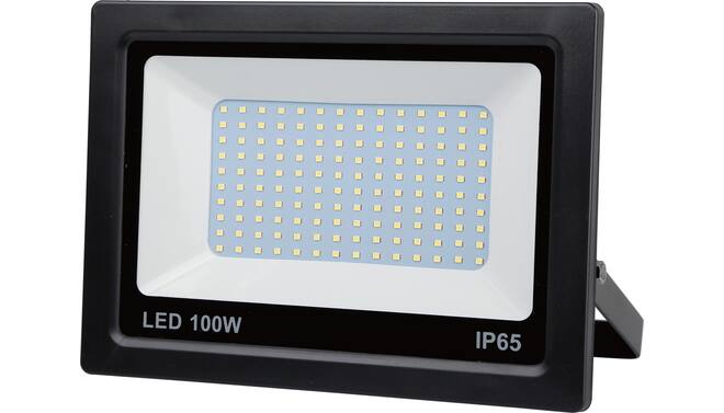 LED Straler 100W SMD, 7000lm, 6000K, IP65, 262x189x50mm, buitengebruik