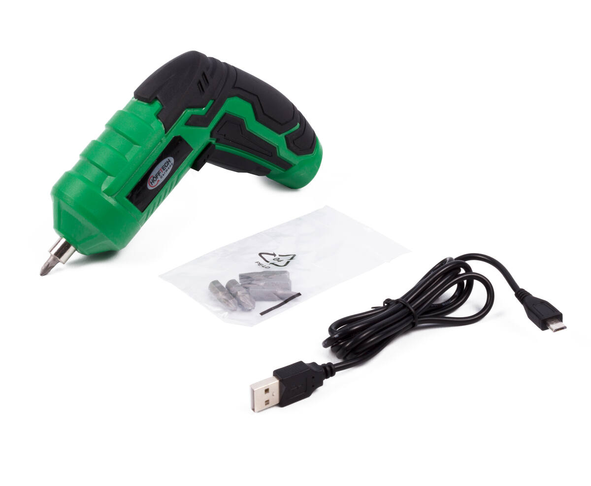 3.6V Li-ion Schroevendraaier, 1300mAh, 200RPM, LED, 6 bits
