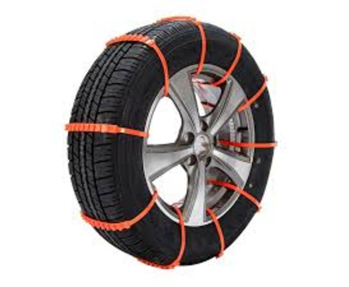 Antislipkettingen 12 stuks voor modder, zand en sneeuw, 93 cm lang