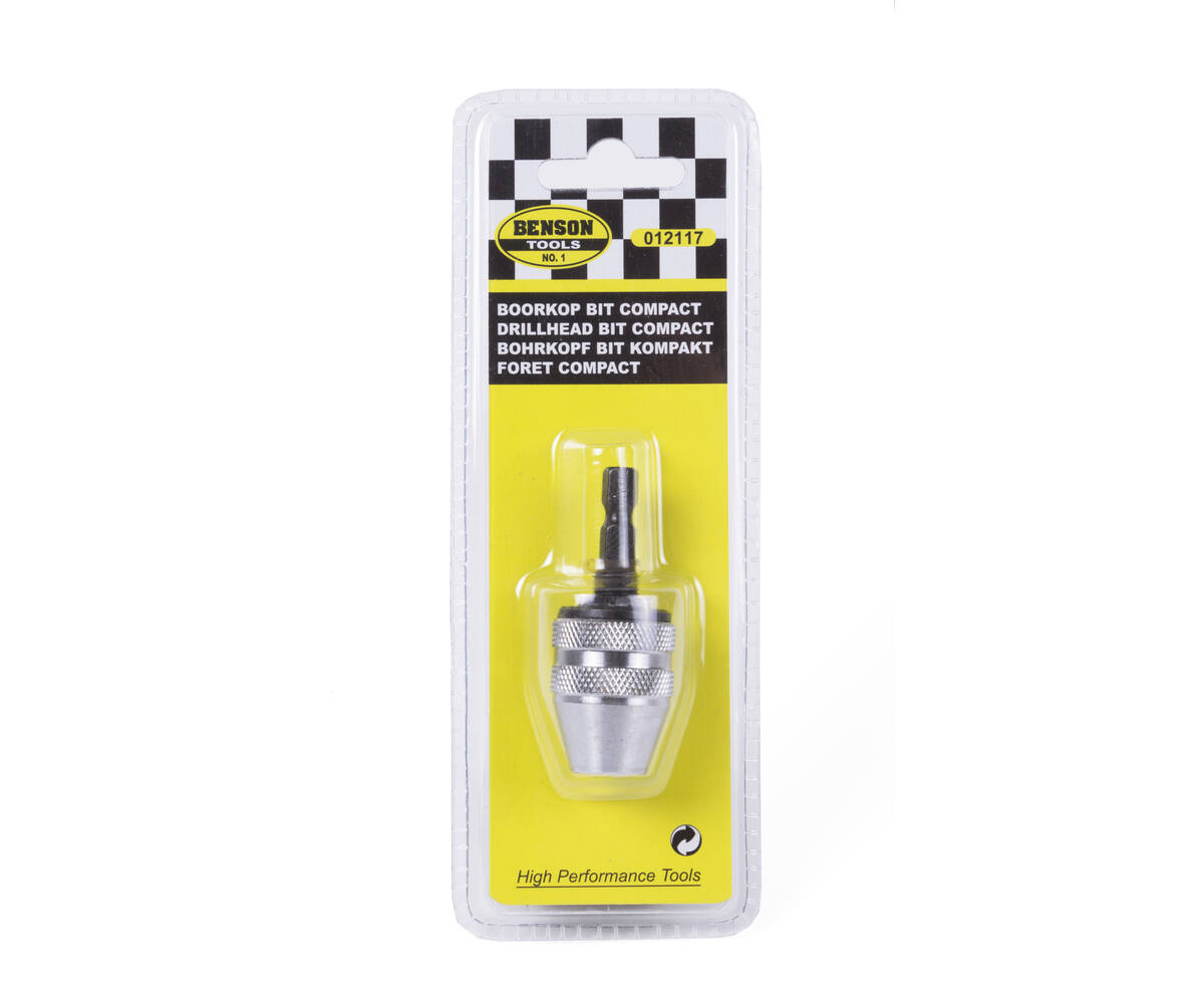Snelspanboorhouder 1-6 mm voor accuschroefmachines, snelle boorwissel.