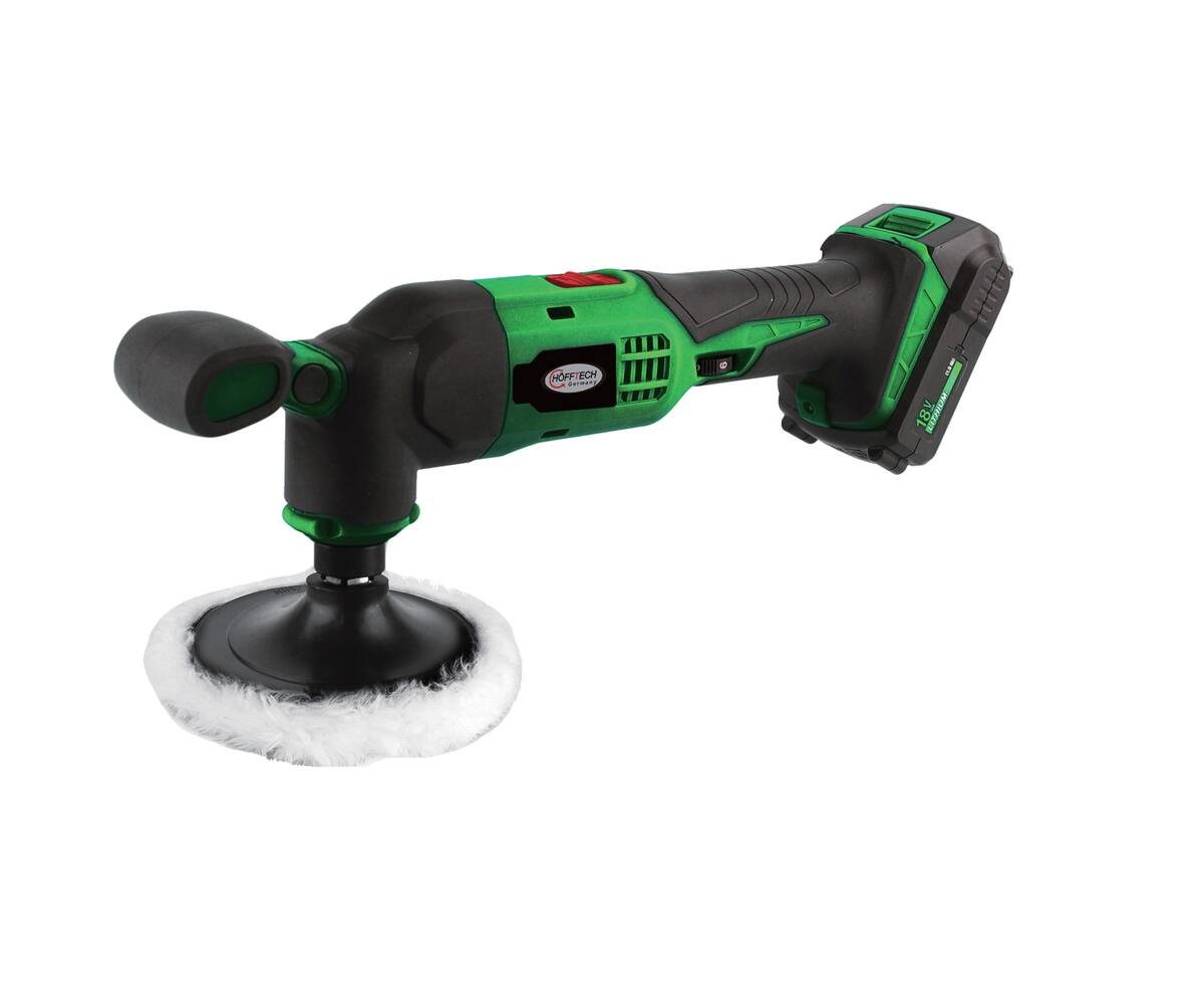 Accu Poetsmachine Excentrisch 18V 2.0Ah Li-ion voor Auto Polijsten