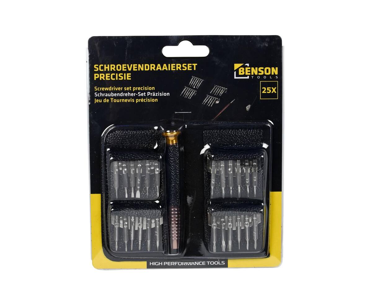 25-delige Precisie Schroevendraaierset voor Smartphone Reparaties