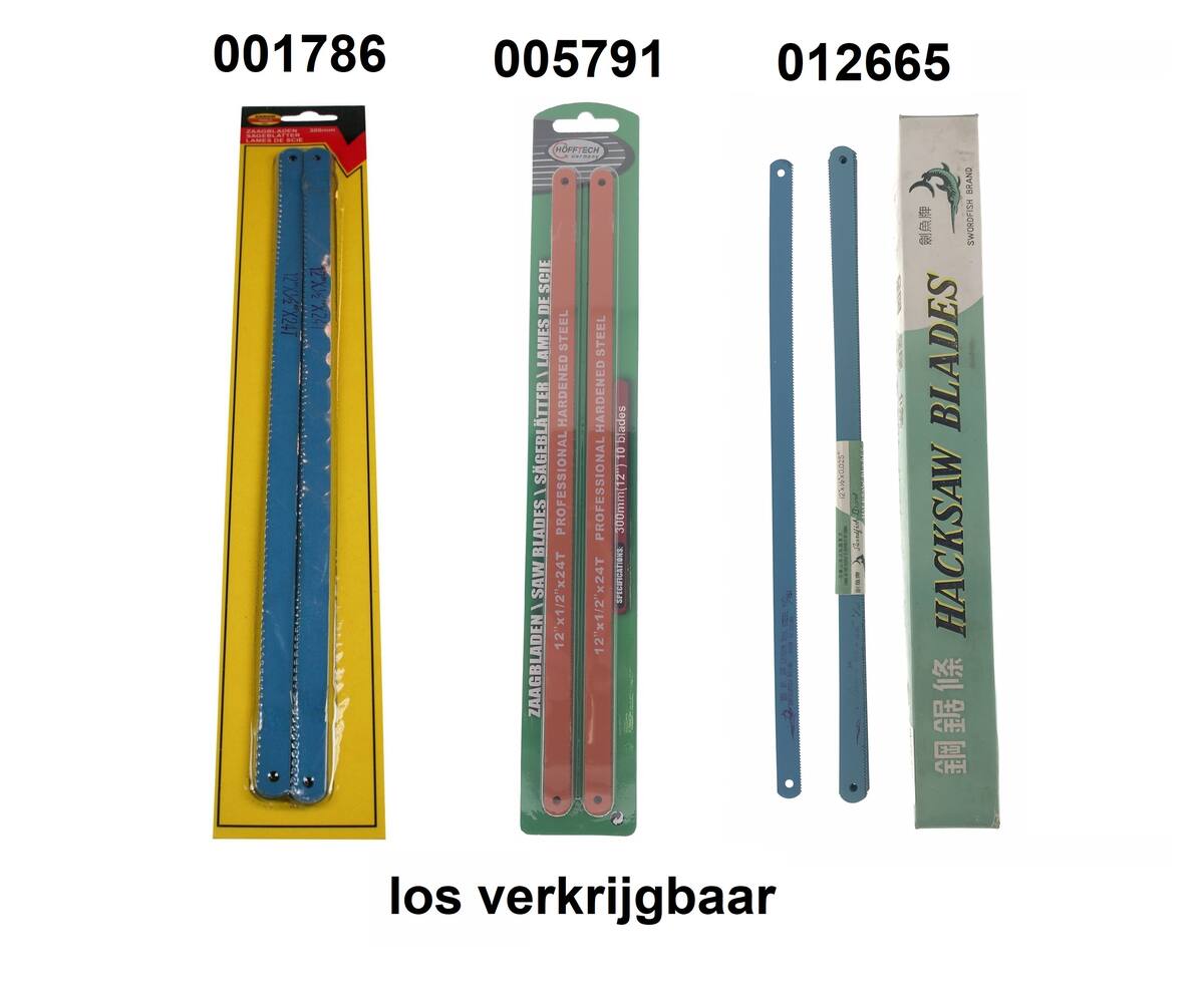 Beugelzaag 300mm 3-in-1 voor Hout, Metaal en Kunststof Zaagklussen