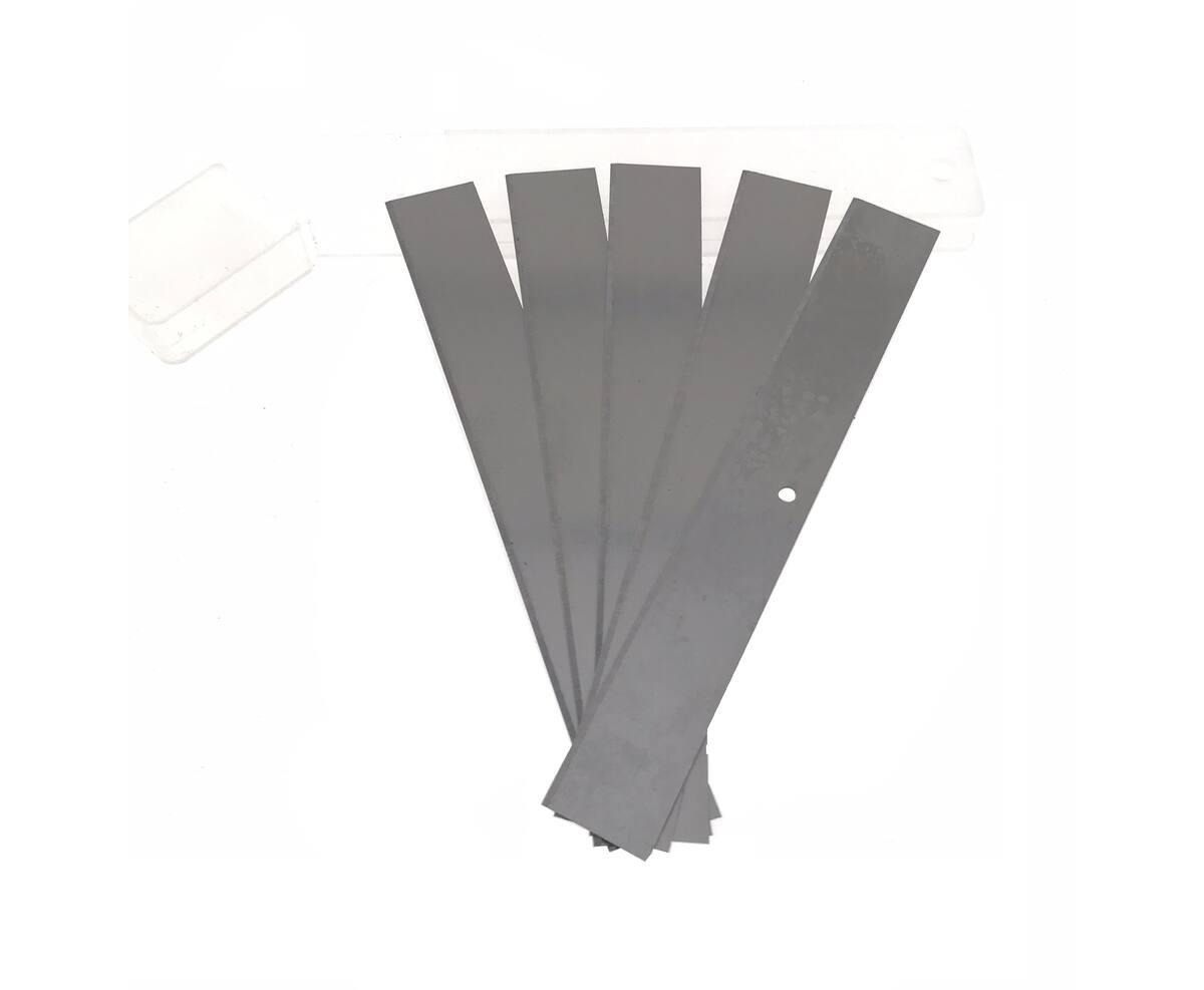 100 mm Behangschrapermesjes Set, 5 stuks - Verwijder behang & verf
