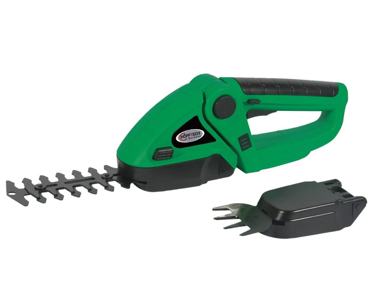 8V 1300mAh Accu Heggenschaar: Trim Gras & Heggen, 2-in-1 Functionaliteit