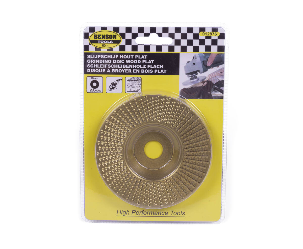 Slijpschijf Hout 98x16mm - Ideaal voor Convexe & Concave Oppervlakken
