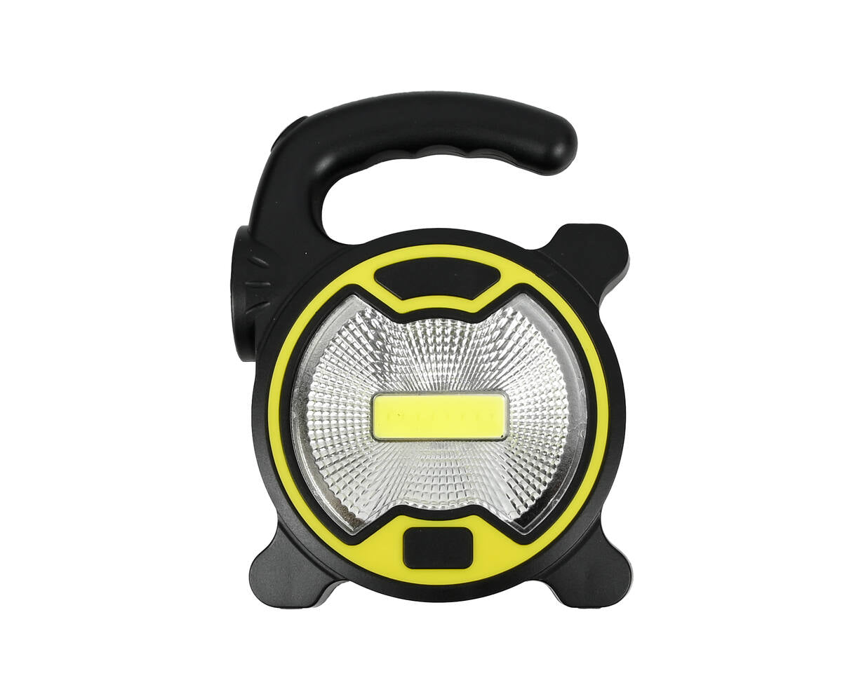Draagbare 3W COB LED Werklamp + 1W Zaklamp voor Kamperen