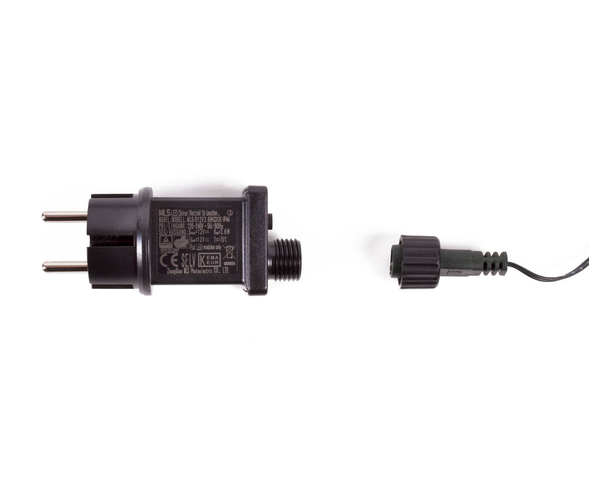 Wit LED Lichtsnoer 200 LED's, 25m, IP44, voor Binnen/Buiten Feestjes