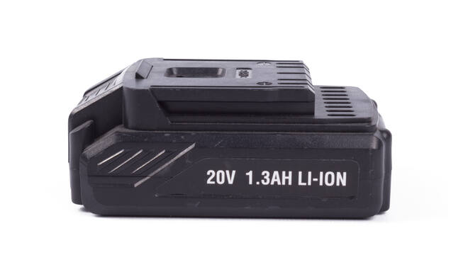 Accu 18V/20V 1300mAh voor modellen 013091 + 013575, ideaal voor klussen.