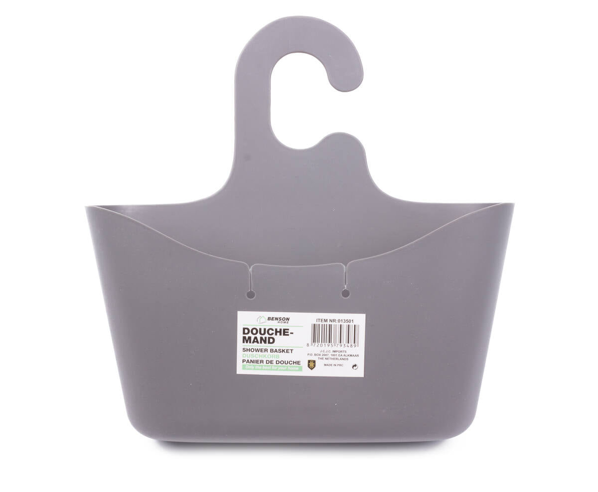 Douchemand met Haak - Ruimtebesparend, Waterafvoer, 28.1x10x28.6cm
