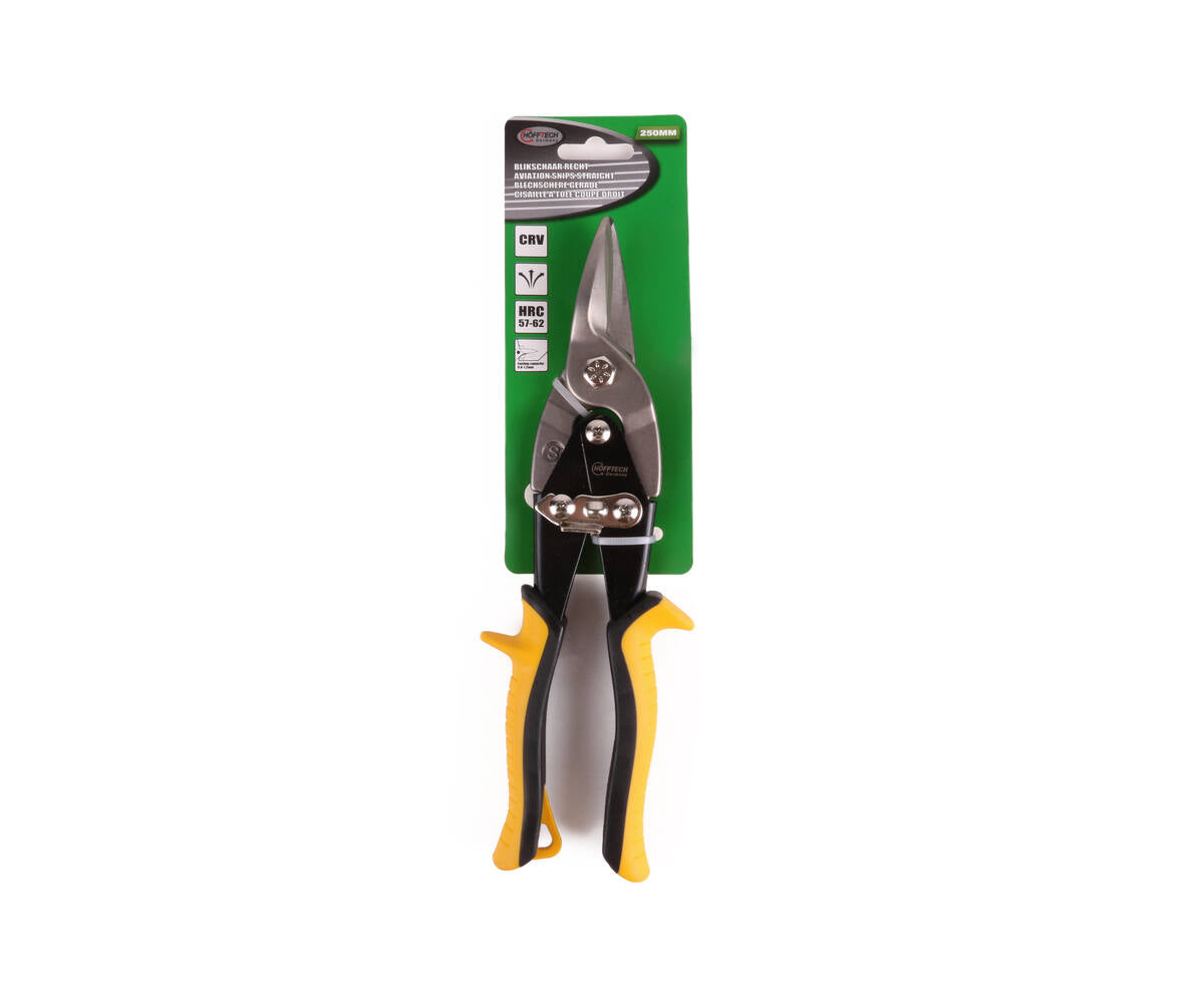 Blikschaar 250 mm Cr-V - Snijdt Metaal tot 1,2 mm met Precisie