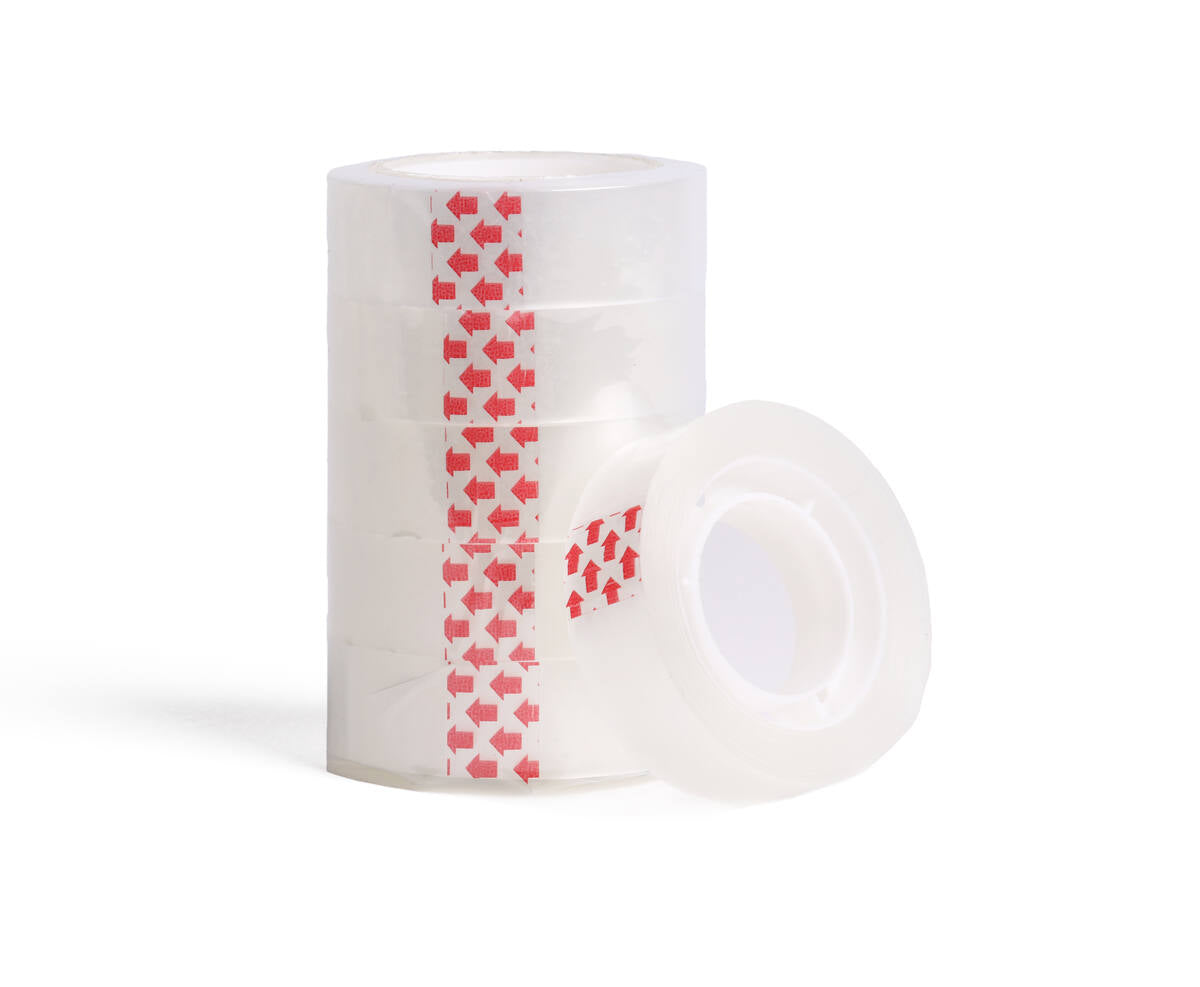 Cellotape Set 6x - 15mm x 25m, ideaal voor knutselprojecten.