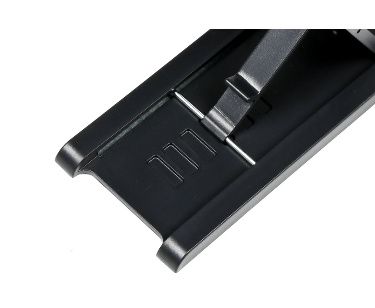 Verstelbare Smartphone Houder, 6 Posities, Vouwbaar, Zwart, 12x5x0,7cm