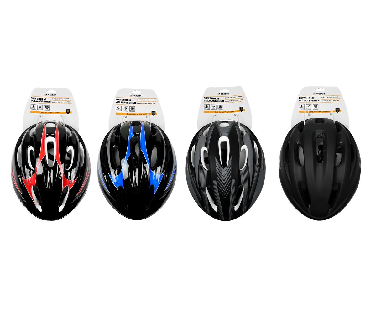 Fietshelm Volwassenen L 58-61 cm met Ventilatie en Verstelsysteem