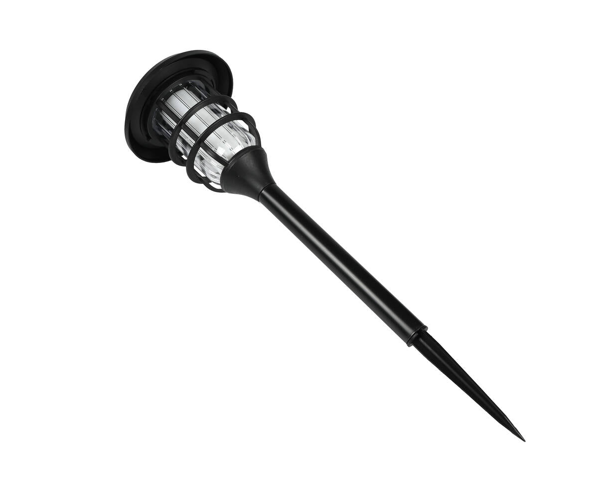 Solar Tuinfakkel Set 43 cm, Vlameffect, Verlicht Paden & Patios
