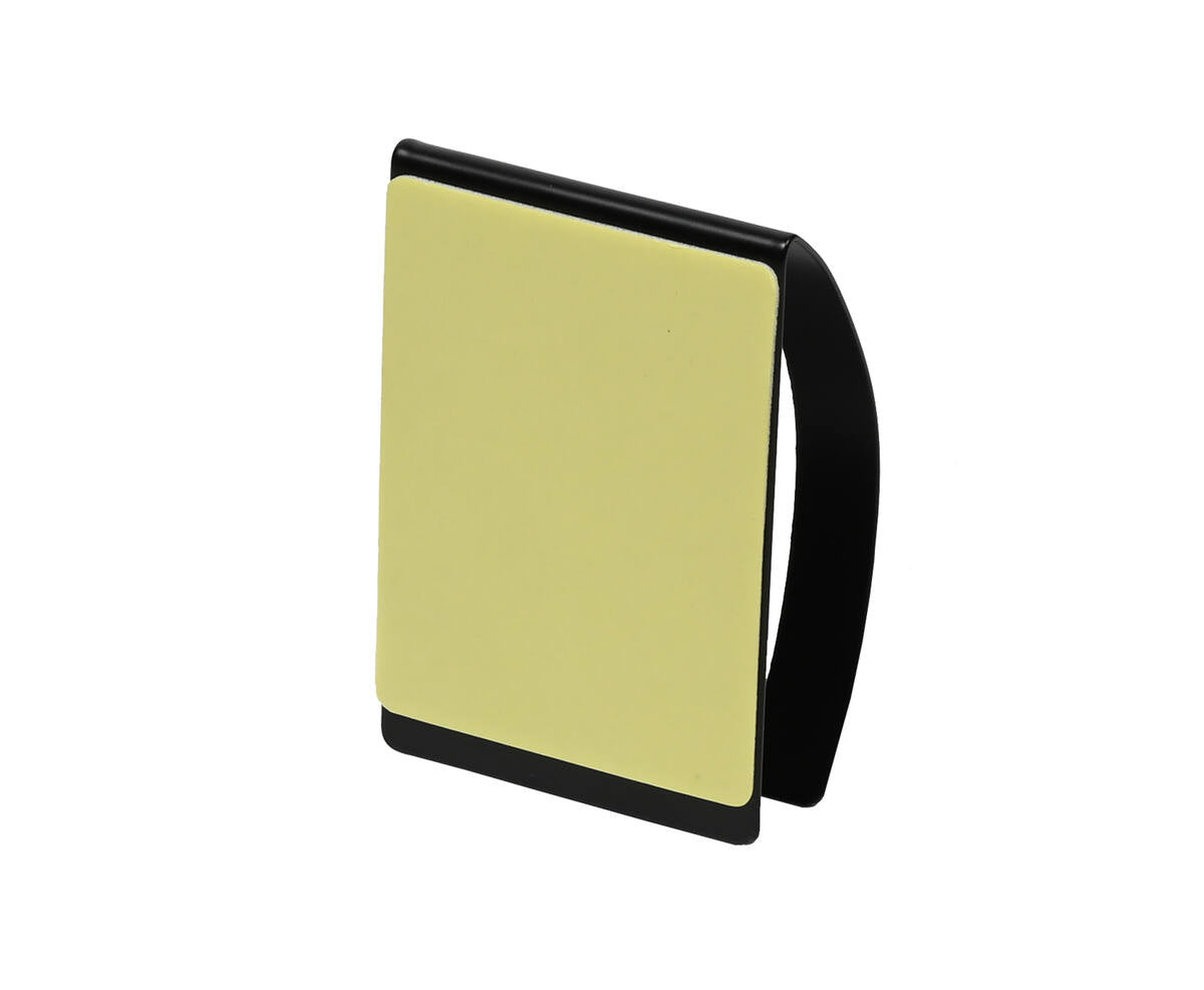 Zelfklevende Zwarte Handdoekhouder 5x8,5 cm voor Badkamer & Keuken