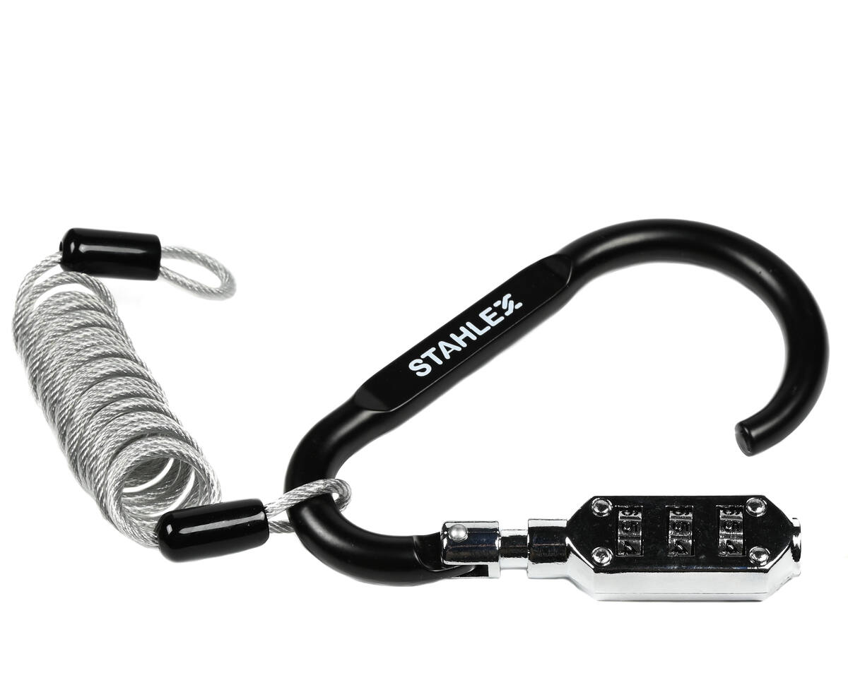 Kabel Karabijn Cijferslot 2.5x900mm, Veilig Fietsen en Bagage
