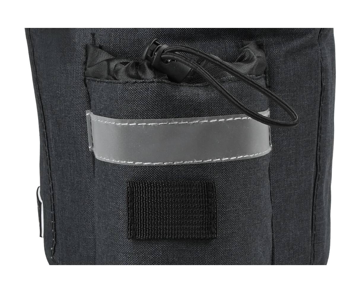 Donkergrijze Fiets Koeltas, 7L, -10°C tot +70°C, met Schouderriem
