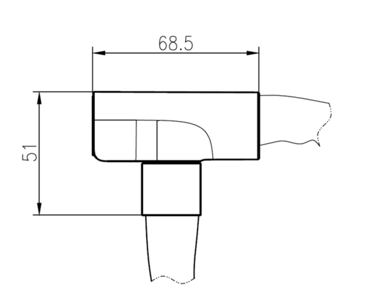 Kettingslot 995 6x1200mm Staal, Anti-diefstal voor Fietsen/Scooters