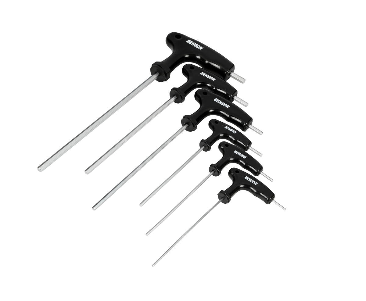 Inbus T Sleutelset 6-delig: 2-6mm, voor meubels & fietsreparatie