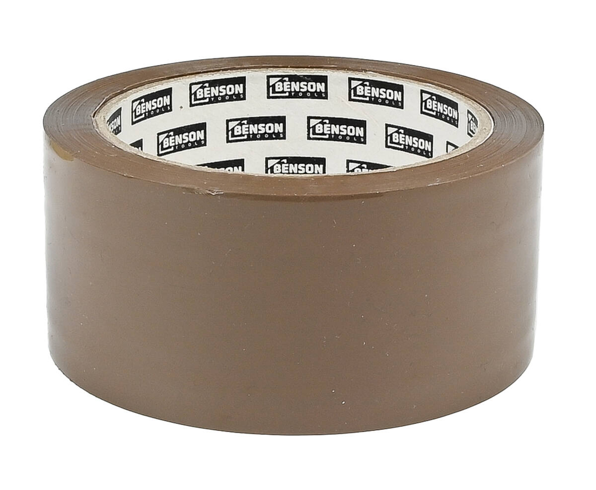 Bruine Low Noise Tape 66m x 48mm, Ideaal Voor Verhuisdozen