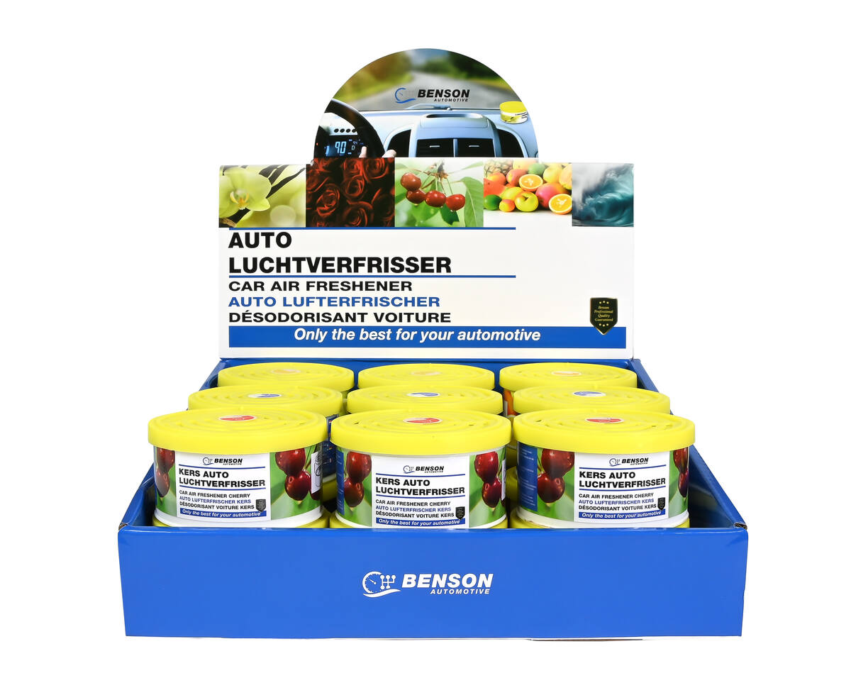 Auto Luchtverfrisser Mix: 5 Geuren inclusief Vanille en Ocean.