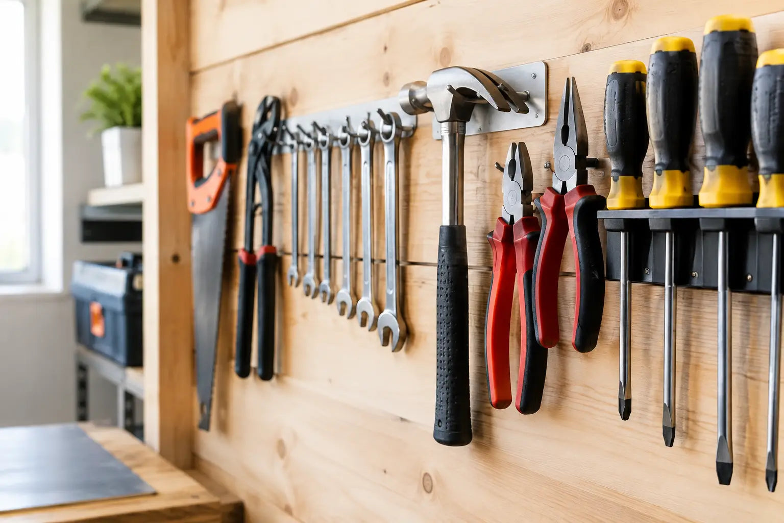 Beste wandhaken voor gereedschap in uw schuur