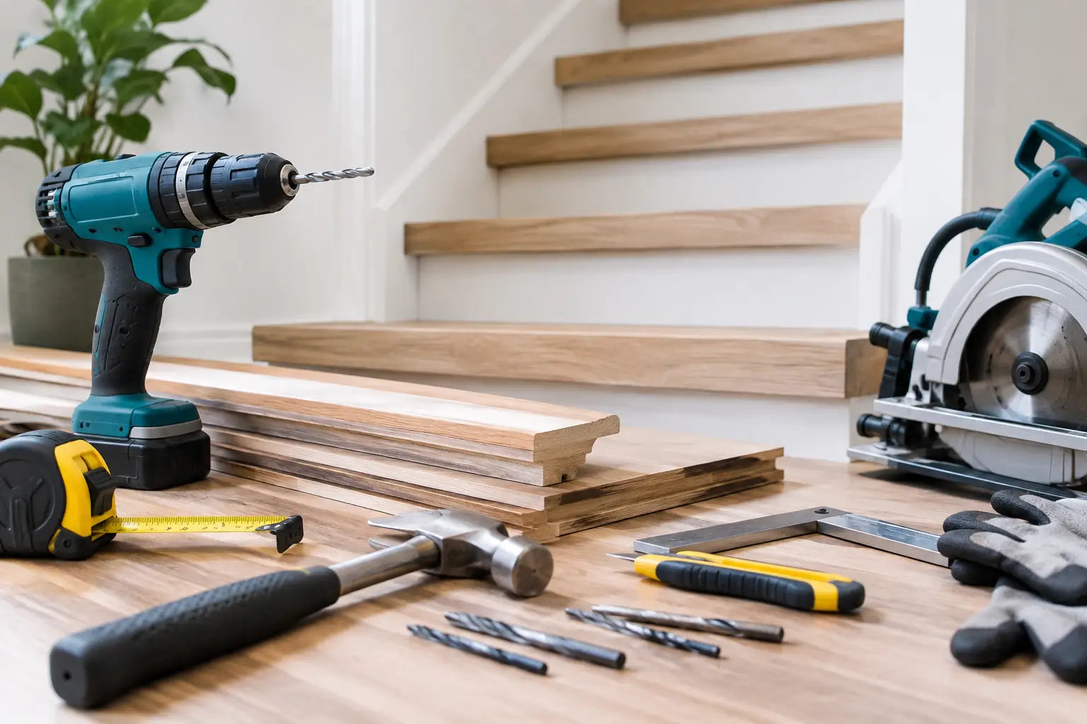 Gids voor traprenovatiegereedschap kiezen