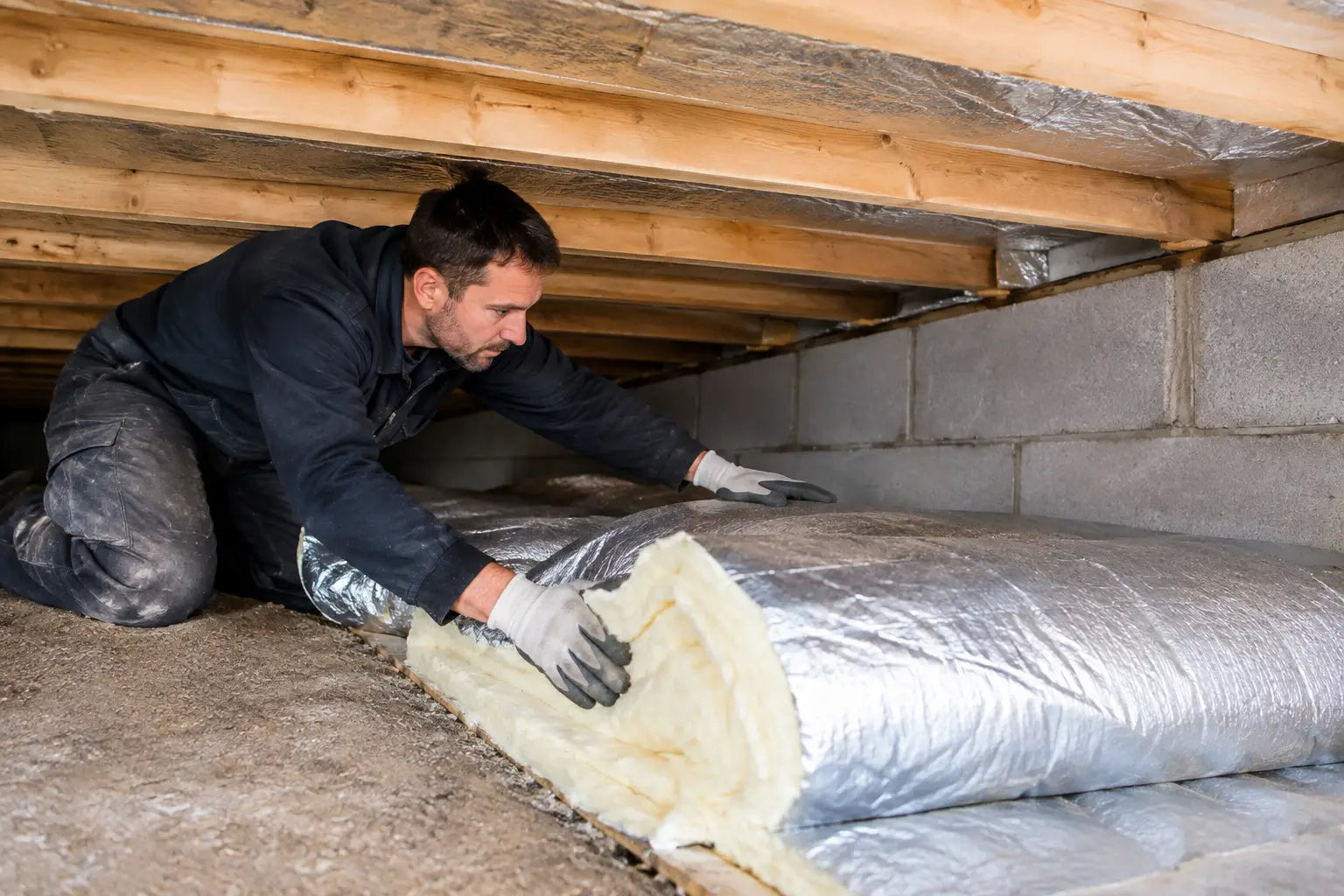 Kruipruimte isolatie praktijkvoorbeeld uit een woning