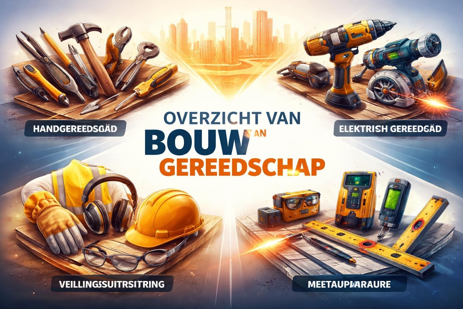 Bouwgereedschap: Complete Gids voor Professioneel Werk