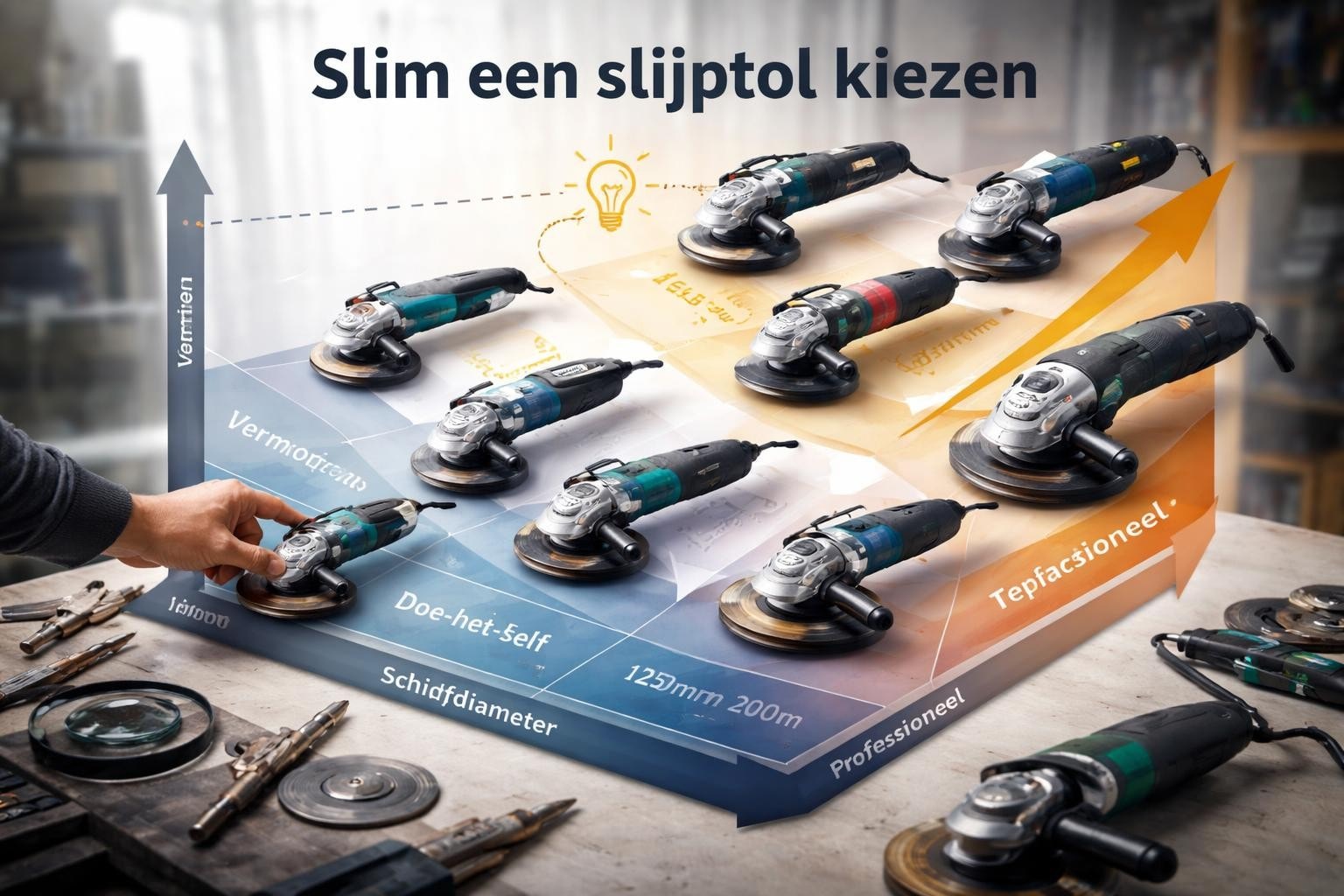 Slijptol kopen: Complete gids voor de juiste keuze