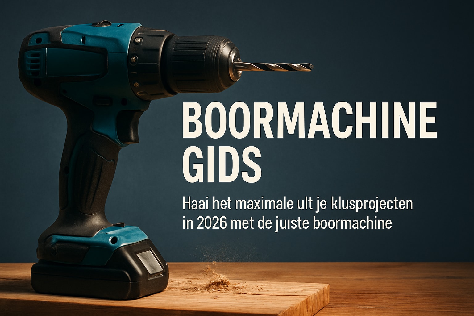 Boormachine Gids 2026: Alles Wat Je Moet Weten