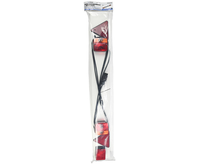 Verlichtingsbalk 1.2m met mistlamp, 4m kabel, 7-polige stekker.