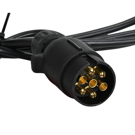Verlichtingsbalk 1.2m met mistlamp, 4m kabel, 7-polige stekker.