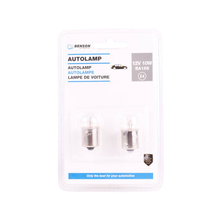 Autolamp Remlicht 12V 10W - Set van 2 voor Veilig Rijden
