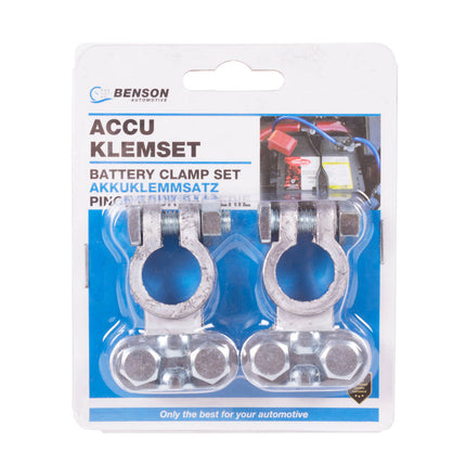 Accuklemset 2 dlg - 15-20mm Loodklemmen voor Auto & Bootaccu's